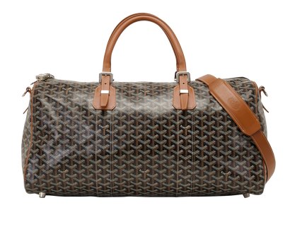 Boston 50, &pound;2,800, Handbags, Black/Brown, Canvas, Front view